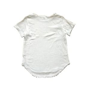 Michael Stars Soft 100% White Cotton Jersey Classic Crew Tee - XS